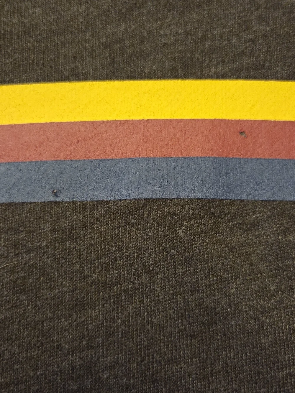 GapKids Brown Striped Pullover Hoodie Boys Medium 8 Retro Chest Stripe
